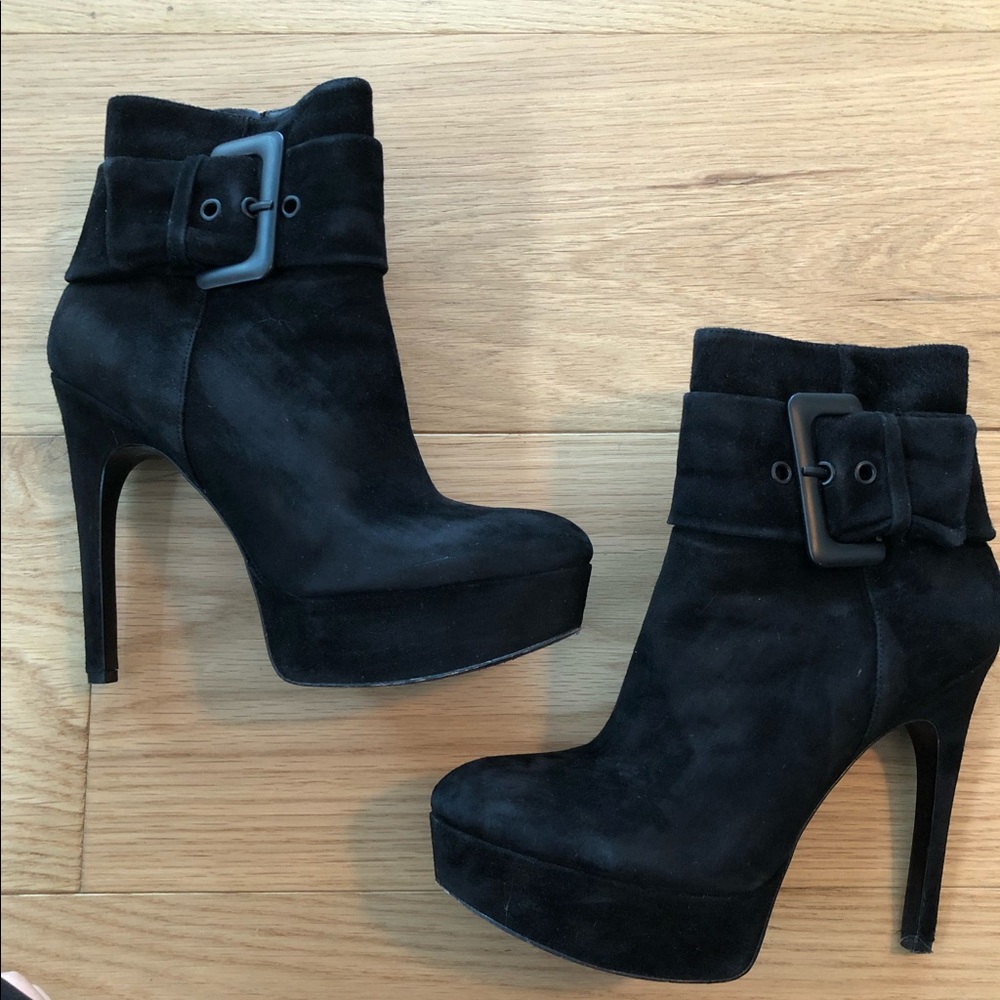 Via Spiga Demetra Black Booties